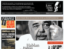 Tablet Screenshot of juanmaribras.org